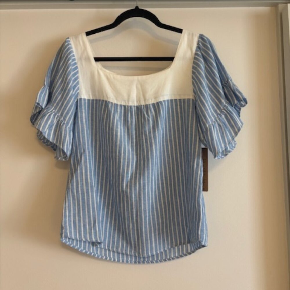Billy T Nautical Stripped Top - Size XS